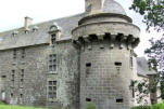 Bretagne-Brélés-château de Kergroadès-façades et tour