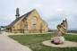 Bretagne-Camaret-sculpture et chapelle Notre Dame de Rocamadour