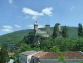 Foix : la forteresse sur son piton rocheux