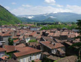 Foix : vue sur les toits de la ville