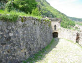 Foix :ruelle de sortie du Château