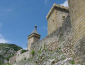 Foix : Tour Neuve, Tour carrée et remparts du Château