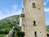 Foix : la Tour Neuve, la Tour carrée de la forteresse