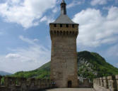 Foix  : la Tour Neuve du Château