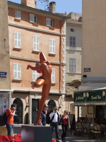 Saint Tropèze : statue
