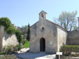 Les Baux de Provence : le village, chapelle Saint Blaise