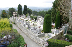 Saint Paul de Vence : le village, cimetière