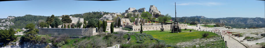 Les Baux de Provence : le château