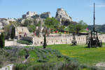 Les Baux de Provence : le château