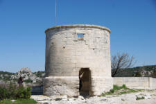 Les Baux de Provence : le moulin