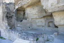 Les Baux de Provence : le château