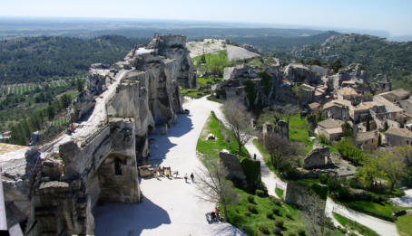 Les Baux de Provence : le château