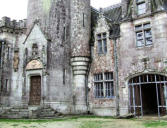 Château de Keriolet :entrée du château