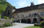 Baume les Messieurs :abbaye Saint Pierre