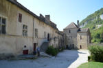 Baume les Messieurs :abbaye Saint Pierre
