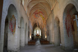 Baume les Messieurs :abbaye Saint Pierre