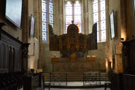 Baume les Messieurs :abbaye Saint Pierre