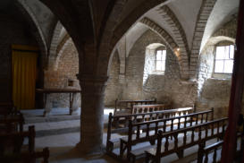 Baume les Messieurs :abbaye Saint Pierre