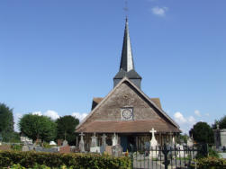 Outines : L'église Saint Nicolas