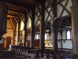 Outines : L'église Saint Nicolas, bas côté gauche