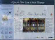 Outines : panneau indicatif