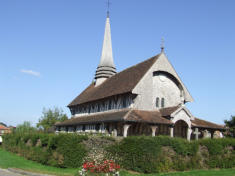 Lentilles :l'église