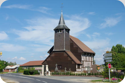Châtillon sur Broué :église Notre Dame